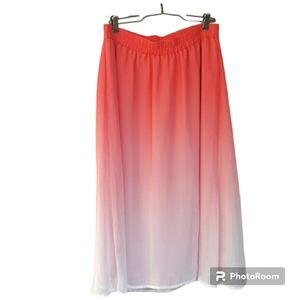 Old navy ombre midi skirt